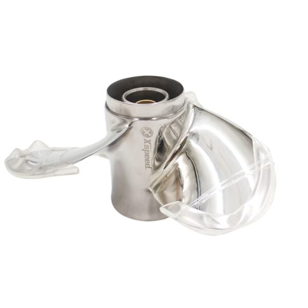 Yamaha 13x17-K Stainless Steel Propeller Replacement 3 Blade 15 Tooth LH 4-1/4" Gearcase 50-130HP Outboard Propeller