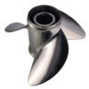 Yamaha 14-1/2x19-M Stainless Steel Propeller Replacement 3 Blade 15 Tooth LH 4-3/4" Gearcase 150-300HP Outboard Propeller
