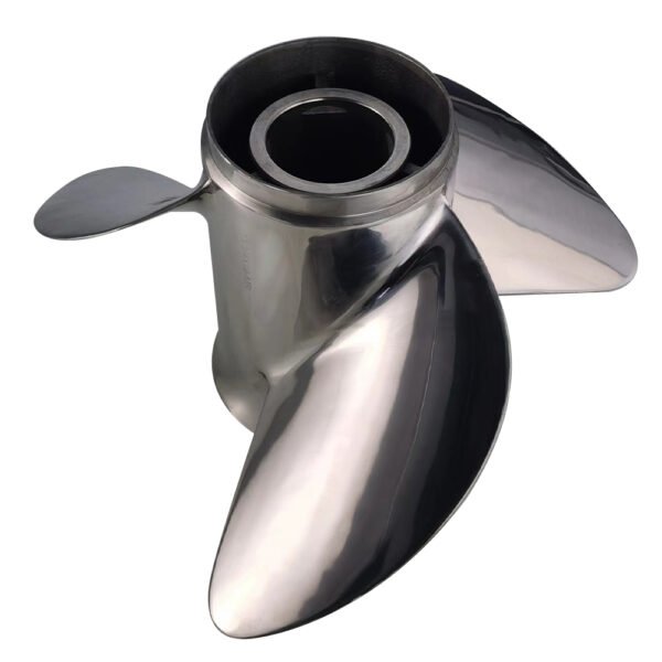 Yamaha 14-1/2x19-M Stainless Steel Propeller Replacement 3 Blade 15 Tooth LH 4-3/4" Gearcase 150-300HP Outboard Propeller