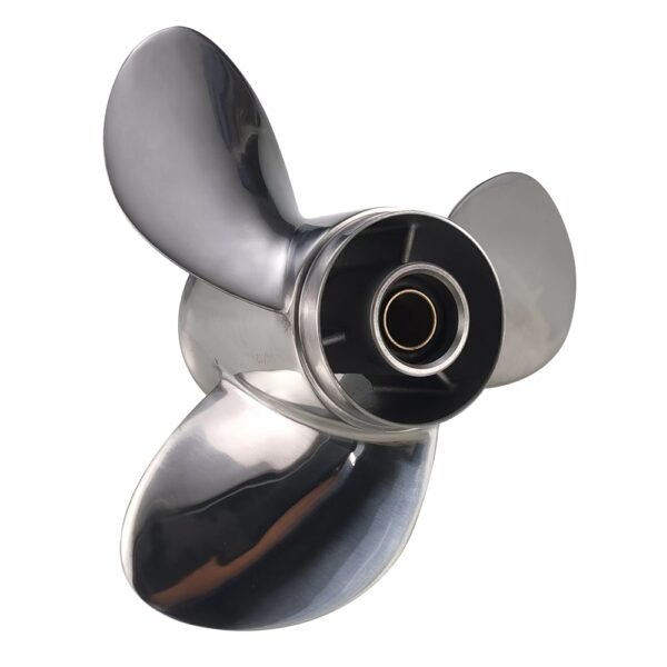 Suzuki 10-1/8x13 Stainless Steel Propeller Replacement 3 Blade 10 Tooth RH 3" Gearcase 20-30HP Outboard Propeller 99105-00600-13P