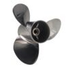 Suzuki 10-1/8x13 Stainless Steel Propeller Replacement 3 Blade 10 Tooth RH 3" Gearcase 20-30HP Outboard Propeller 99105-00600-13P