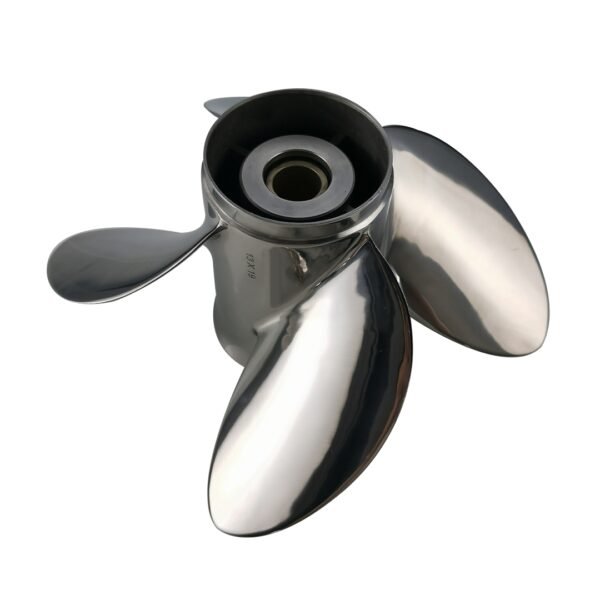 Suzuki 13x17 Stainless Steel Propeller Replacement 4 Blade 13 Tooth RH 4-1/4" Gearcase 60-140HP Outboard Propeller