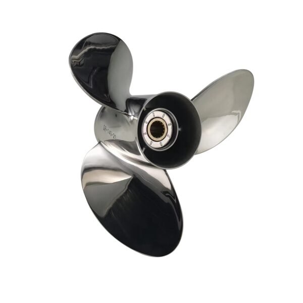 Suzuki 13-7/8x19 Stainless Steel Propeller Replacement 3 Blade 15 Tooth RH 4-1/4" Gearcase 60-140HP Outboard Propeller