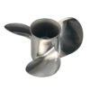 Mercury 10-3/4x10 Stainless Steel Propeller Replacement 3 Blade 10 Tooth RH 3" Gearcase 25-30HP for Japan Origin Tohatsu Outboard Propeller