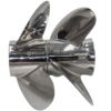 Suzuki 15-1/2x22.5 Stainless Steel Propeller Replacement 4 Blade Rear 25 Tooth 300-350HP Dual Prop System Outboard Propeller