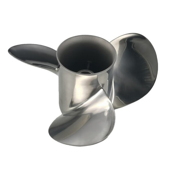 Mercury 10-3/4x10 Stainless Steel Propeller Replacement 3 Blade 10 Tooth RH 3" Gearcase 25-30HP for Japan Origin Tohatsu Outboard Propeller