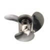 Mercury 14x11 Stainless Steel Propeller Replacement 3 Blade 15 Tooth RH 4-1/4" Gearcase 40-140HP Outboard Propeller