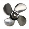 Suzuki 10-5/8x11 Stainless Steel Propeller Replacement 4 Blade 13 Tooth RH 3-1/4" Gearcase 35-65HP Outboard Propeller