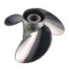 Suzuki 13x19 Stainless Steel Propeller Replacement 3 Blade 15 Tooth RH 4-1/4" Gearcase 60-140HP Outboard Propeller