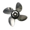 Suzuki 13x19 Stainless Steel Propeller Replacement 4 Blade 15 Tooth LH 4-1/4" Gearcase 60-140HP Outboard Propeller