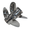 Suzuki 15-1/2x22.5 Stainless Steel Propeller Replacement 4 Blade Rear 25 Tooth 300-350HP Dual Prop System Outboard Propeller