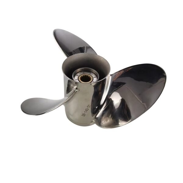 Suzuki 13-7/8x19 Stainless Steel Propeller Replacement 3 Blade 15 Tooth RH 4-1/4" Gearcase 60-140HP Outboard Propeller