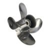 Suzuki 10-5/8x11 Stainless Steel Propeller Replacement 4 Blade 13 Tooth RH 3-1/4" Gearcase 35-65HP Outboard Propeller