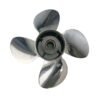 Suzuki 13x17 Stainless Steel Propeller Replacement 4 Blade 13 Tooth RH 4-1/4" Gearcase 60-140HP Outboard Propeller