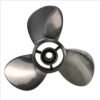 Mercury 10-3/4x10 Stainless Steel Propeller Replacement 3 Blade 10 Tooth RH 3" Gearcase 25-30HP for Japan Origin Tohatsu Outboard Propeller