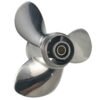 Mercury 10-3/4x10 Stainless Steel Propeller Replacement 3 Blade 10 Tooth RH 3" Gearcase 25-30HP for Japan Origin Tohatsu Outboard Propeller