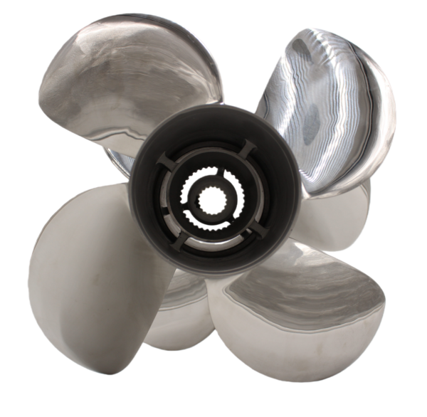 Mercury BRAVO Ⅲ Dual Props 14.3x21 Stainless Steel Propeller Replacement 3 Blade 19 Tooth Rear 350HP Outboard Propeller