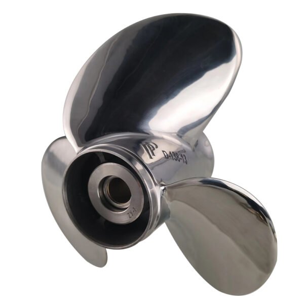 Suzuki 14x12 Stainless Steel Propeller Replacement 3 Blade 13 Tooth RH 4-1/4" Gearcase 60-140HP Outboard Propeller