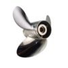 Suzuki 13-7/8x19 Stainless Steel Propeller Replacement 3 Blade 15 Tooth RH 4-1/4" Gearcase 60-140HP Outboard Propeller