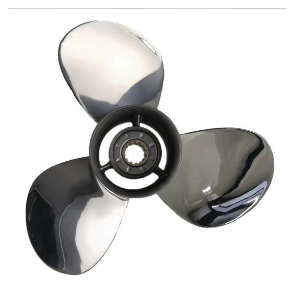 Suzuki 11-5/8x11 Stainless Steel Propeller Replacement 3 Blade 13 Tooth RH 3-1/4" Gearcase 35-65HP Outboard Propeller 990C0-00501-11P
