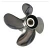 Suzuki 10-5/8x11 Stainless Steel Propeller Replacement 4 Blade 13 Tooth RH 3-1/4" Gearcase 35-65HP Outboard Propeller