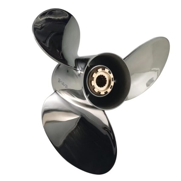 Mercury 14x11 Stainless Steel Propeller Replacement 3 Blade 15 Tooth RH 4-1/4" Gearcase 40-140HP Outboard Propeller