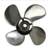 Yamaha 10-5/8 x 12 Outboard Propeller Stainless Steel 4 Blade 25-60HP 13 Tooth RH
