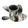 Yamaha 10x10-F Stainless Steel Propeller Replacement 4 Blade 10 Tooth RH 3" Gearcase 20-30HP Outboard Propeller