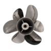 Suzuki 15-1/2x22.5 Stainless Steel Propeller Replacement 4 Blade Rear 25 Tooth 300-350HP Dual Prop System Outboard Propeller