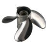 Yamaha 10-5/8 x 12 Outboard Propeller Stainless Steel 4 Blade 25-60HP 13 Tooth RH