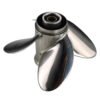Yamaha 10x10-F Stainless Steel Propeller Replacement 4 Blade 10 Tooth RH 3" Gearcase 20-30HP Outboard Propeller