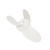 Mercury 7-1/4x6 Aluminum Propeller Replacement 3 Blade RH 2.5-3.5HP Pin Drive Outboard Propeller