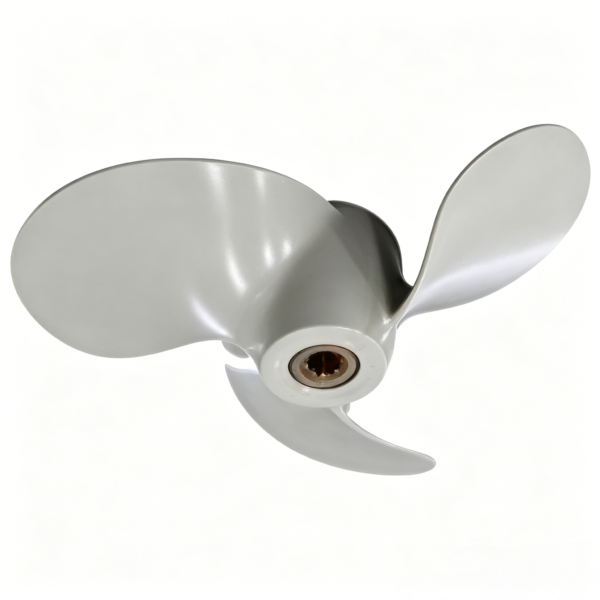 Yamaha 7-1/4x6 Aluminum Propeller Replacement 3 Blade 9 Tooth RH 2.5/5 HP Outboard Propeller 6L5-45943-00-EL