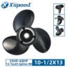 Yamaha 10-1/2x13 Aluminum Propeller Replacement 3 Blade 13 Tooth RH 3-1/2" Gearcase 25-60HP Outboard Propeller