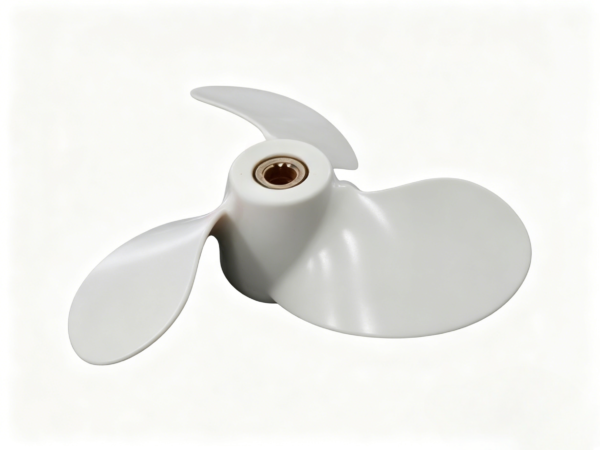 Yamaha 7-1/2x8 Aluminum Propeller Replacement 3 Blade 9 Tooth RH 2.5/5 HP Outboard Propeller 6E0-45941-01-EL