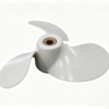 Yamaha 7-1/2x7 Aluminum Propeller Replacement 3 Blade 9 Tooth RH 2.5/5 HP Outboard Propeller 6E0-45943-01-EL
