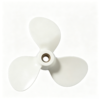 Yamaha 9x8 Aluminum Propeller Replacement 3 Blade RH Pin Drive for 8HP Outboard Propeller
