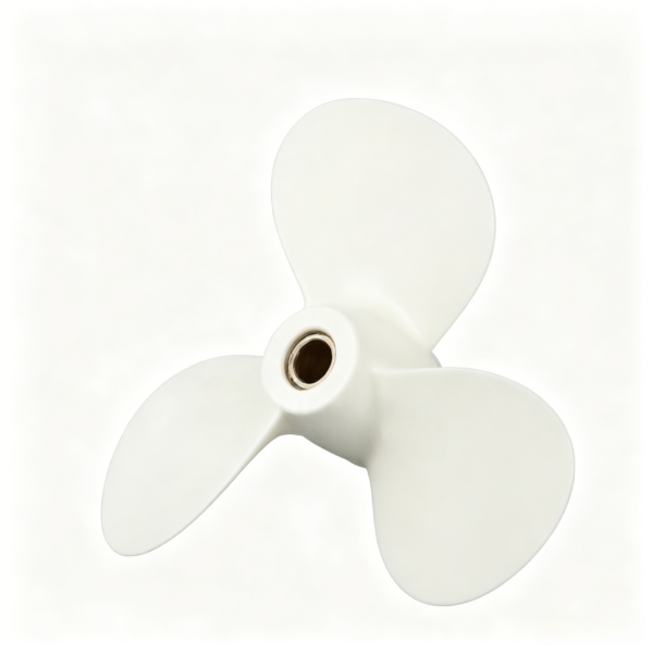 Yamaha 9x8 Aluminum Propeller Replacement 3 Blade RH Pin Drive for 8HP Outboard Propeller