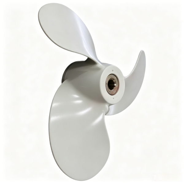 Yamaha 7-1/2x7 Aluminum Propeller Replacement 3 Blade 9 Tooth RH 2.5/5 HP Outboard Propeller 6E0-45943-01-EL