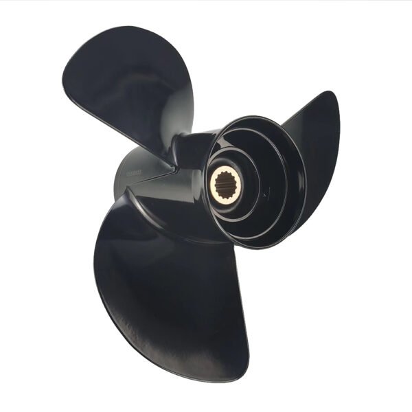 Yamaha 11-1/4x13 Aluminum Propeller Replacement 3 Blade 13 Tooth RH 3-1/2" Gearcase 25-60HP Outboard Propeller