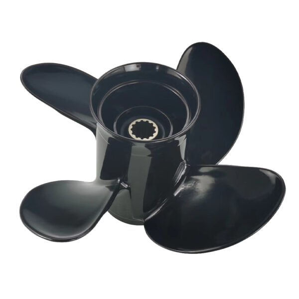 Yamaha 13x19 Aluminum Propeller Replacement 4 Blade 15 Tooth RH 4-1/4" Gearcase 50-130HP Outboard Propeller