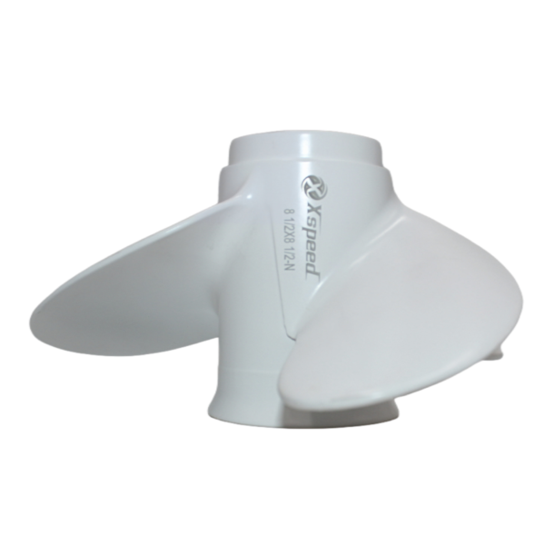 Yamaha 7-1/2x7 Aluminum Propeller Replacement 3 Blade 9 Tooth RH 2.5/5 HP Outboard Propeller 6E0-45943-01-EL
