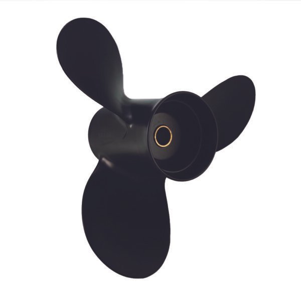 Mercury 8.5x8 Aluminum Propeller Replacement 3 Blade 12 Tooth RH 2-1/2" Gearcase 8-9HP Outboard Propeller