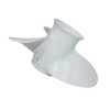 Yamaha 9.25x10.5 Aluminum Propeller Replacement 3 Blade 8 Tooth RH 2-1/2" Gearcase 9.9-20HP Outboard Propeller 683-45943-00-EL