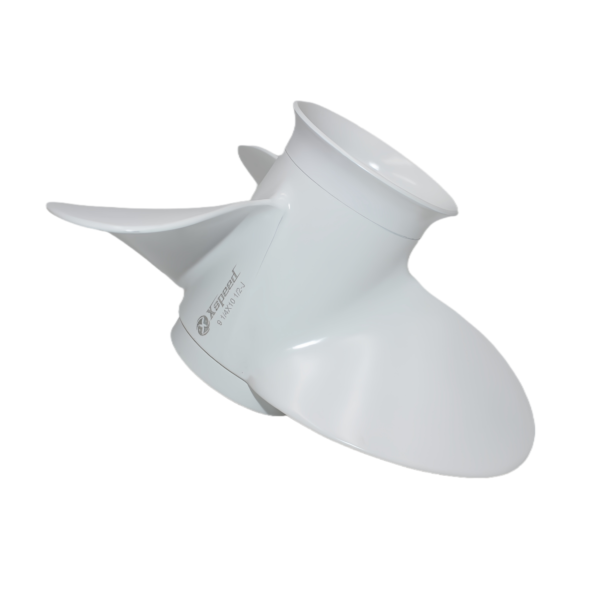 Yamaha 9.25x10.5 Aluminum Propeller Replacement 3 Blade 8 Tooth RH 2-1/2" Gearcase 9.9-20HP Outboard Propeller 683-45943-00-EL
