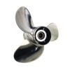 Johnson 11-5/8x12 Stainless Steel Propeller Replacement 3 Blade 13 Tooth RH 3-1/4" Gearcase 40 50HP Outboard Propeller