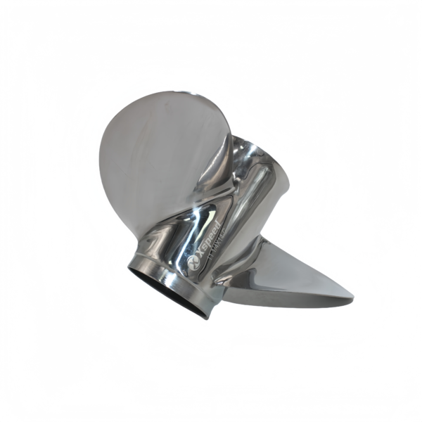Johnson 9.25x10 Stainless Steel Propeller Replacement 3 Blade 13 Tooth RH 2-1/2" Gearcase 8-15HP Outboard Propeller