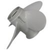 Yamaha 9.25x10 Aluminum Propeller Replacement 4 Blade 8 Tooth RH 2-1/2" Gearcase 9.9-20HP Outboard Propeller