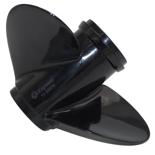 Yamaha 9.25x8 Aluminum Propeller Replacement 3 Blade 8 Tooth RH 2-1/2" Gearcase 9.9-20HP Outboard Propeller