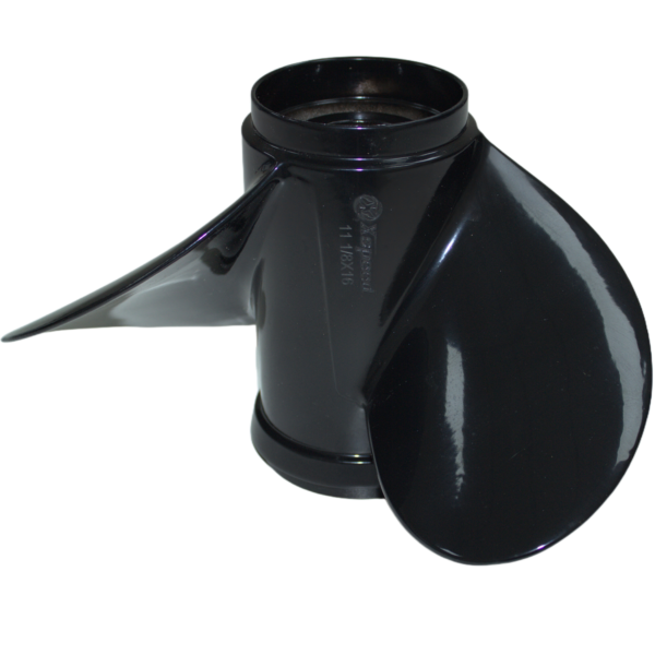 Yamaha 9.25x8 Aluminum Propeller Replacement 3 Blade 8 Tooth RH 2-1/2" Gearcase 9.9-20HP Outboard Propeller